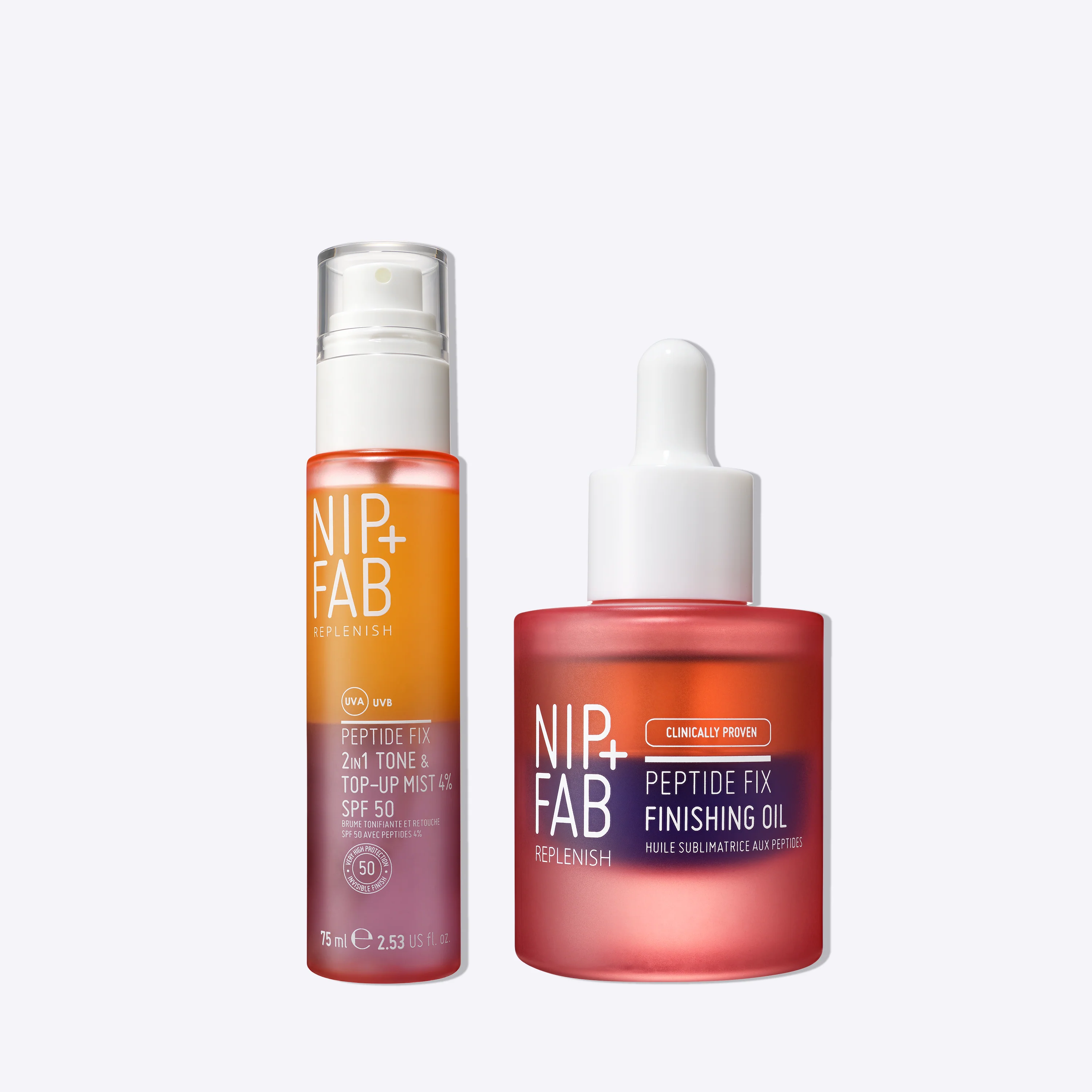 Peptide SPF Defence Duo - For Youthful Glow + UV Protection